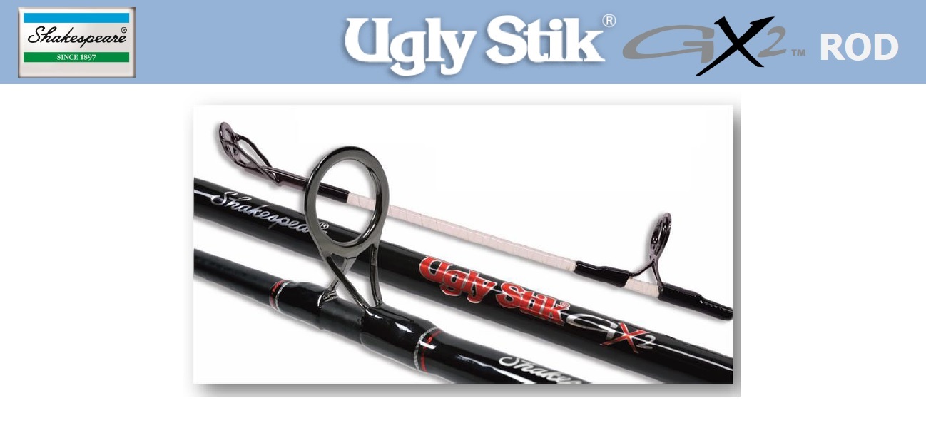 Shakespeare Ugly Stik, Shakespeare Ugly Stik GX2, Ugly Stik, GX2, Ugly Stik GX2, Shakespeare Ugly Stik GX2 rod review, rod review,