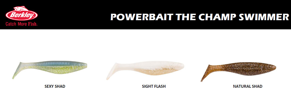 Product Info: Berkley Powerbait The Champ Swimmer - The Angler